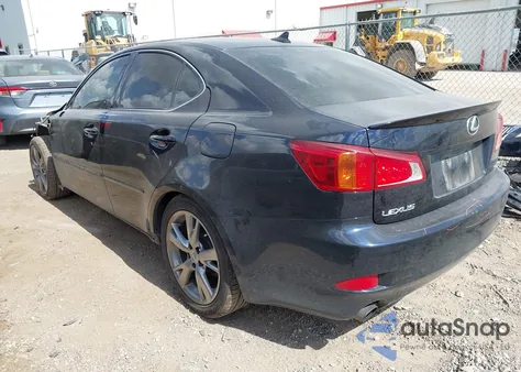 2009 Lexus Is 250 from USA, damaged, VIN JTHBK262X95100032